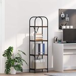 vidaXL Étagère Chêne fumé 40 x 30 x 146 cm Bois d'ingénierie