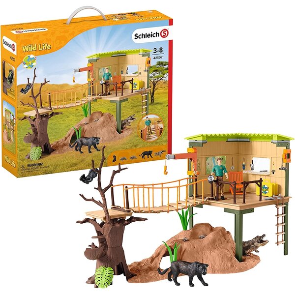Schleich 42507 - Wild Life Station d'aventures sauvages