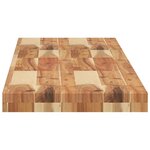 vidaXL Étagère flottante 120x30x4 cm acacia massif finition à l'huile
