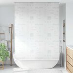 vidaXL Store roulant de douche 160x240 cm Éclaboussures