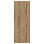 vidaXL Meuble TV chêne artisanal 30 5x30x90 cm bois d'ingénierie