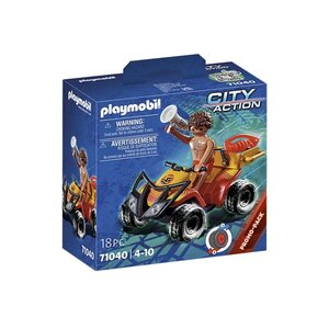 PLAYMOBIL 71040 - Sauveteur en mer et quad