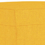 Banc banquette 70 x 35 x 41 cm tissu jaune clair 02_0010453