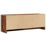 vidaXL Meuble TV vieux bois 102x30x37 5 cm bois d'ingénierie