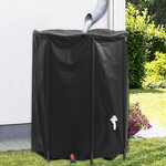 vidaXL Réservoir d'eau avec robinet pliable 750 L PVC