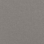 vidaXL Canapé 2 Pièces Taupe 144 x 80 x 85 cm tissu