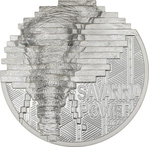 Pièce de monnaie en Argent 10 Dollars g 62.2 (2 oz) Millésime 2024 Reconstruction ELEPHANT (PRÉCOMMANDE)