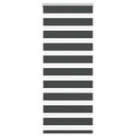 vidaXL Store zèbre noir 60x150 cm largeur du tissu 55 9 cm polyester