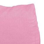 vidaXL Coussin de Dos Rose 60 x 20 x 50 cm tissu