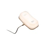 Veilleuse en ABS On-Off Blanc chaud