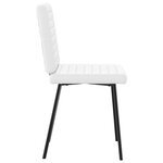 vidaXL Chaises à manger lot de 6 blanc similicuir