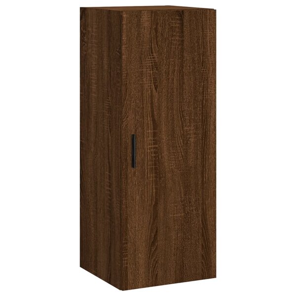 vidaXL Armoire murale chêne marron 34 5x34x90 cm