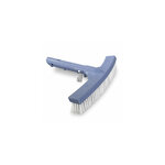 Brosse de paroi piscine  couleur bleu de 33 cm.