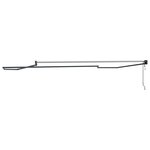 vidaXL Auvent Anthracite 4 5 ×3 m Métal