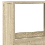 vidaXL Cloison de séparation chêne sonoma 100x33x175cm bois ingénierie