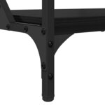 vidaXL Table basse Chêne noir 70x50x50cm Bois d'ingénierie