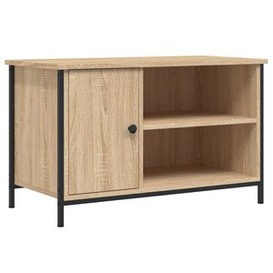 vidaXL Meuble TV Chêne sonoma 80x40x50 cm Bois d'ingénierie