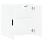 vidaXL Armoire murale blanc 60x31x60 cm bois d'ingénierie