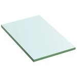 vidaXL Panneaux d'étagère 2 Pièces Verre Transparent 20 x 12 cm