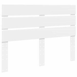 vidaXL Tête de lit Blanc 140 cm Bois d'ingénierie