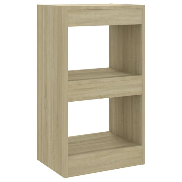 vidaXL Bibliothèque/Séparateur de pièce Chêne Sonoma 40x30x72 cm