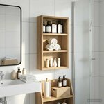 vidaXL Armoire murale de salle de bain Chêne artisan 30 x 10 x 50 cm