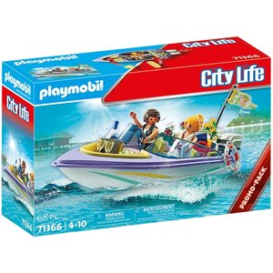 PLAYMOBIL 71366 - City Life Mariés et bateau