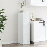 vidaXL Armoire d'apothicaire blanc 30x41x118 cm bois d'ingénierie