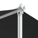 vidaXL Auvent autoportant 5 x 3 m Polyester Anthracite