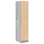 vidaXL Armoire apothicaire sonoma gris 30x41x144 5cm bois d'ingénierie