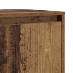 vidaXL Buffet Bois ancien 70 x 41 x 75 cm Bois d'ingénierie
