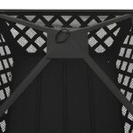 vidaXL Foyer avec tisonnier 64 cm XXL Acier