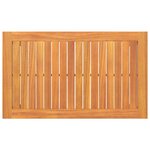 vidaXL Table basse Marron Bois d'acacia massif