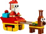 LEGO Creator - Ensemble de construction de la promenade en traîneau du Père Noël (Polybag) - 30670