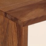 vidaXL Table de chevet Bois massif de Sesham 45 x 30 x 45 cm