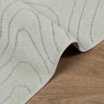 vidaXL Tapis de surface PALMERAS Vert 120 x 170 cm Polyester