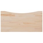 vidaXL Dessus de bureau 110x55x2 5 cm bois massif de pin