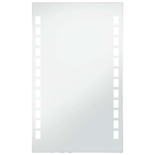 vidaXL Miroir mural à LED pour salle de bains 60x100 cm