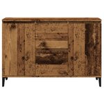 vidaXL Buffet vieux bois 102x35x70 cm bois d'ingénierie