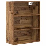 vidaXL Haut Armoire Bois ancien 69 5 x 34 x 180 cm Bois d'ingénierie