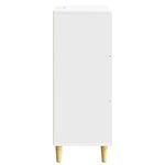 vidaXL Armoire à tiroirs Blanc brillant 66 x 34 5 x 90 cm