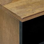 vidaXL Meuble TV Marron 100 x 33 5 x 46 cm Bois de mangue massif
