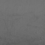vidaXL Canapé 2 places avec oreillers gris foncé 120 cm