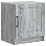 vidaXL Cabinet de chevet 2 Pièces Sonoma gris 43 x 34 5 x 47 cm