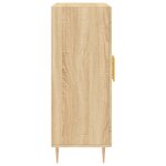 vidaXL Buffet chêne sonoma 69 5x34x90 cm bois d'ingénierie