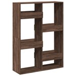 vidaXL Bibliothèque chêne marron 100x33x135 cm bois d'ingénierie