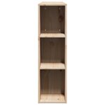 vidaXL Tête de lit avec rangement 180 cm bois massif de pin