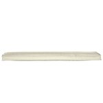vidaXL Coussins de Palette pour Banc 2 Pièces Crème 180x40x8 cm Tissu Oxford