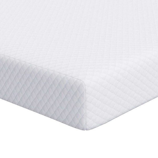 vidaXL Surmatelas Blanc 160 x 200 cm Tissu Jacquard