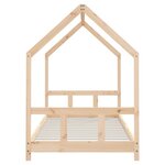 vidaXL Cadre de lit pour enfants 90x200 cm bois de pin massif